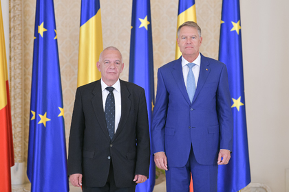 Ambassador Radko Vlaykov presented his credentials to the President of Romania